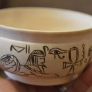 Handmade Gift Souvenir Bowl Natural Wood Ancient Egypt Exclusive Zhzhenka