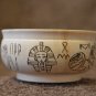 Handmade Gift Souvenir Bowl Natural Wood Ancient Egypt Exclusive Zhzhenka