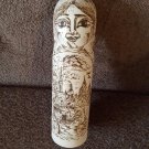 Handmade Gift Souvenir A bottle case Pyrography Exclusive Eco-friendly material