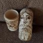 Handmade Gift Souvenir A bottle case Pyrography Exclusive Eco-friendly material