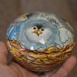 Handmade Gift Souvenir Box made of natural wood Nest with chicks Exclusive