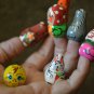 Finger theater Russian "Fairy Tale Kolobok" Developing Cognitive Children's toy