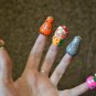 Finger theater Russian "Fairy Tale Kolobok" Developing Cognitive Children's toy