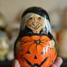 Handmade Witch Musical Nevalyashka Gift Souvenir Exclusive Halloween