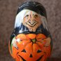 Handmade Witch Musical Nevalyashka Gift Souvenir Exclusive Halloween