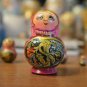 Russian Matryoshka Toy Gift Souvenir Hand-painted Russian Folk Art Exclusive