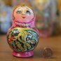Russian Matryoshka Toy Gift Souvenir Hand-painted Russian Folk Art Exclusive
