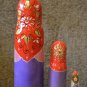 A set of cases for Knitting Needles, Hooks & Needles Russian Matroyshka Gift for