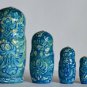 Gift Souvenir Matryoshka 5 in 1 Exclusive Russian National Art Handmade
