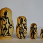Matryoshka Gift Russian Souvenir Author's Handmade work Greek Gods Exclusive