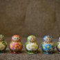 Classic Russian Matryoshka Handmade Gift Souvenir Toy Pyrography Made in Russia