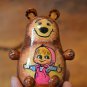 Handmade Gift for a child Russian musical toy Masha and the bear Exclusive