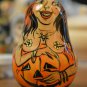 Handmade Witch Musical Nevalyashka Gift Russian Souvenir Exclusive Halloween