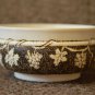 Handmade Gift Souvenir Bowl Natural Wood The grapevine Exclusive Pyrography