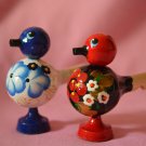 Whistle Children's toy Gift Russian souvenir Khokhloma and Gzhel painting