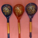 Russian Souvenir Gift Handmade Russian wooden spoon Hand Painted Khokhoma style
