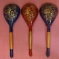 Russian Souvenir Gift Handmade Russian wooden spoon Hand Painted Khokhoma style