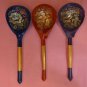 Russian Souvenir Gift Handmade Russian wooden spoon Hand Painted Khokhoma style