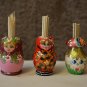 Matryoshka-case for Toothpicks Handmade Gift Russian Souvenir Made in Russia
