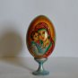 Gift Souvenir Easter egg handmade by the author Icon painting Exclusive