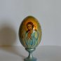 Gift Souvenir Easter egg handmade by the author Icon painting Exclusive