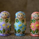 Matryoshka Handmade Gift Souvenir Classic Russian Toy Pyrography Made in Russia