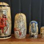 Esoteric Matryoshka 6 in Tarot Cards Tarologist Attribute Gift Author's Handmade