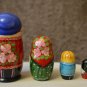 Handmade Gift Souvenir Matryoshka 5 in 1 Russian National Art