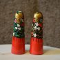 Handmade Gift Russian souvenir For sewing Matryoshka-needler Khokhloma Painting