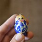 Handmade Russian Matryoshka Gift Souvenir Keychain For the whole family Gzhel