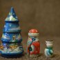 Russian matryoshka New Year gift Children's toy Author's hand-painted Exclusive