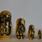 Matryoshka Top Gift Russian Souvenir Author's Hand-painted Greek Gods Exclusive