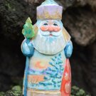 Ded Moroz New Year, Christmas Figurine Handmade Russian folk art Made in Russia