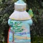 Ded Moroz New Year, Christmas Figurine Handmade Russian folk art Made in Russia