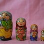 Cool gift Souvenir Matryoshka 5 in Hand-painted Russian folk Art Made in Russia