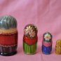Cool gift Souvenir Matryoshka 5 in Hand-painted Russian folk Art Made in Russia