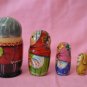 Cool gift Souvenir Matryoshka 5 in Hand-painted Russian folk Art Made in Russia