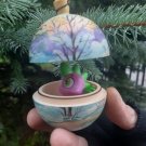 A surprise toy for a New Year's tree Hand-painted Ball Exclusive Made in Russia