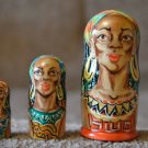 Children's toy Russian Matryoshka Author's hand-painted Exclusive Made in Russia