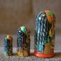 Children's toy Russian Matryoshka Author's hand-painted Exclusive Made in Russia