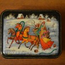 Jewelry box The best gift Russian souvenir Palekh hand-painted Made in Russia