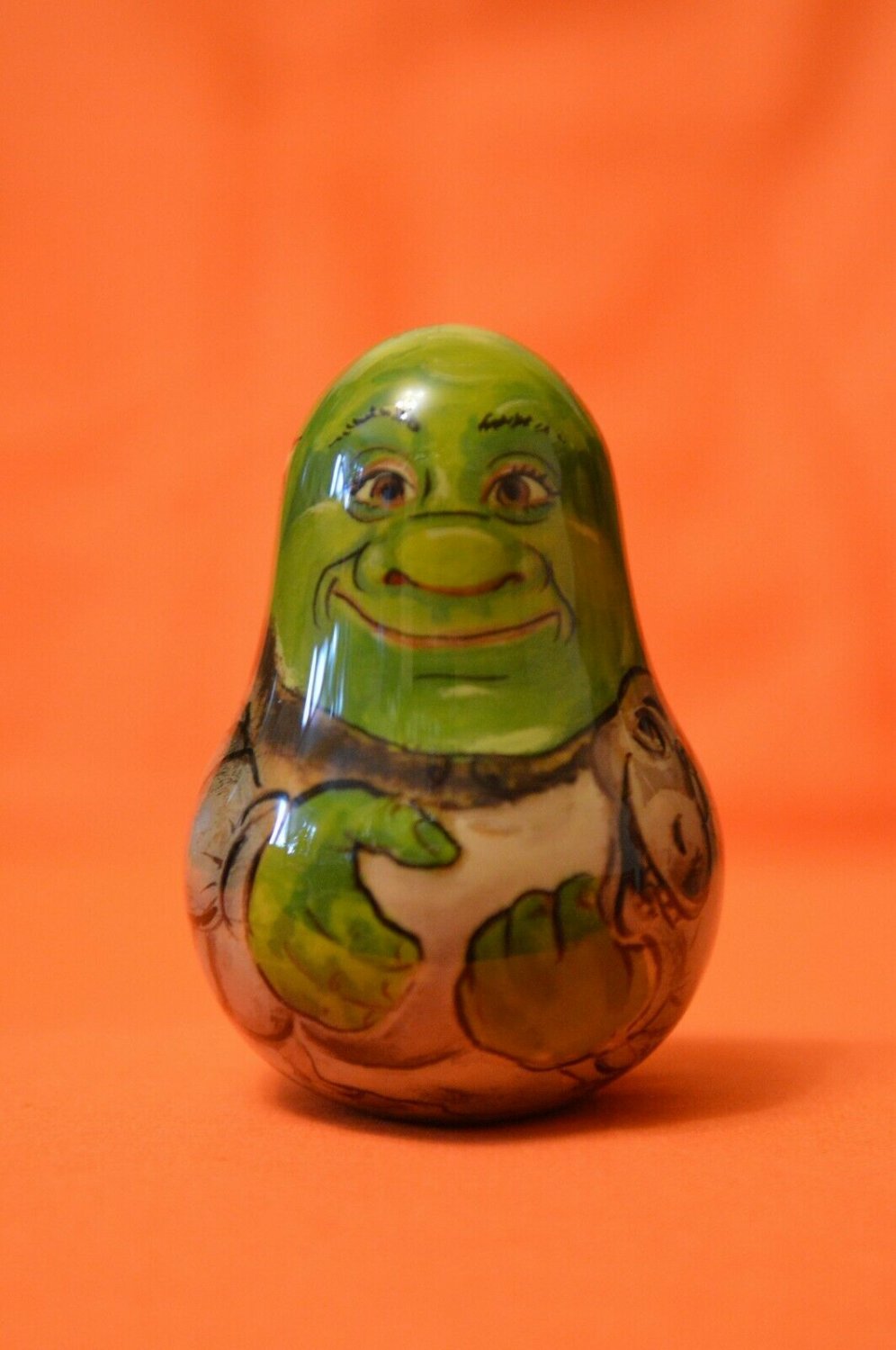 Musical Roly-Poly Children's toy Top gift Hand-painted Exclusive Made in Russia
