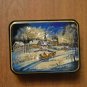Jewelry box Souvenir Unique gift Author's hand-painted by mother of pearl Fedosk