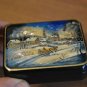 Jewelry box Souvenir Unique gift Author's hand-painted by mother of pearl Fedosk