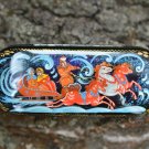 Handmade Russian Souvenir Gift Eyeglass Case Hand Painted Palekh Made in Russia!