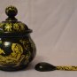 Sugar Bowl Russian Souvenir Handmade Gift Ancient Greece Exclusive Made in Russi