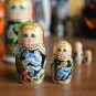 Russian Matryoshka 5' Toy Gift Souvenir Hand-painted Russian Folk Art Exclusive