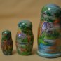 Nesting doll Author's hand-painted Russian matryoshka Children's toy Exclusive