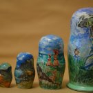 Matryoshka based on paintings by Claude Monet Author's hand-painted Exclusive