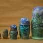 Matryoshka based on paintings by Claude Monet Author's hand-painted Exclusive